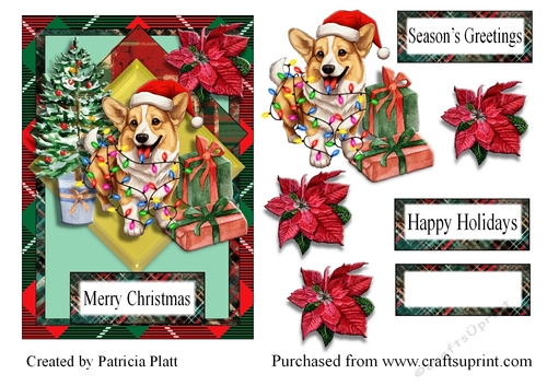 Christmas Corgi