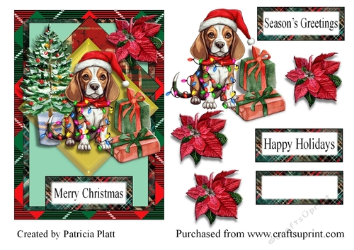 Christmas Beagle