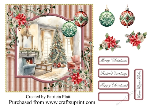 Cozy Christmas Topper 3