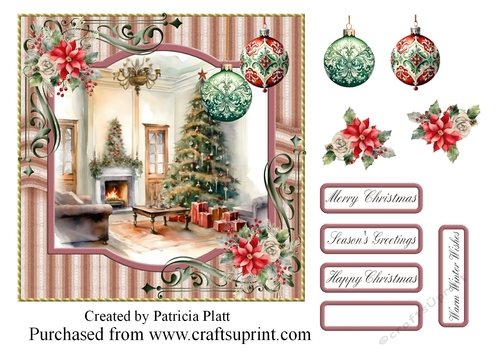 Cozy Christmas Topper 6