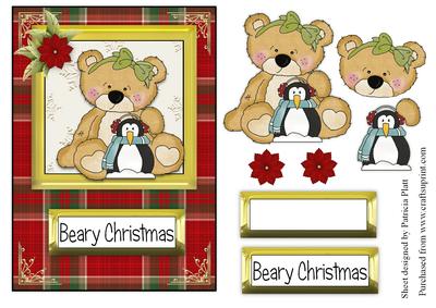 Plaid Beary Christmas