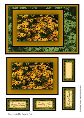 Blackeyed Susans Floral Topper