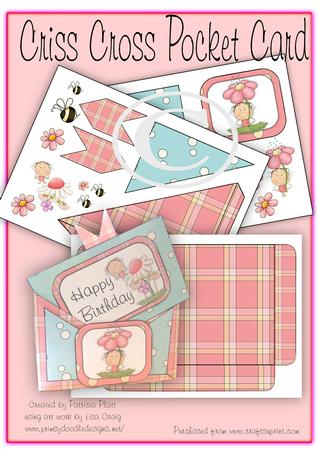 Criss Cross Pocket Kit Birthday Fairy