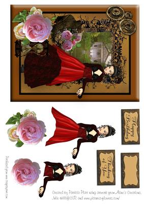 Steampunk Yesterday's Dreams Decoupage