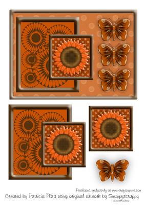 All Occasion Orange Butterflies