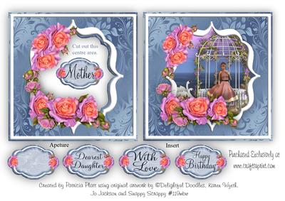 Wistful Girl Various Occasions Aperture Card