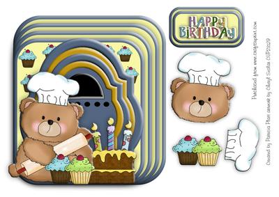 Birthday Baker Bear