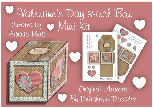 Valentines Day 3-inch Box Mini Kit