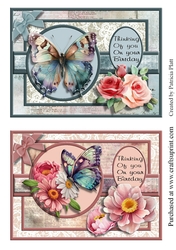 Butterfly Birthday Toppers