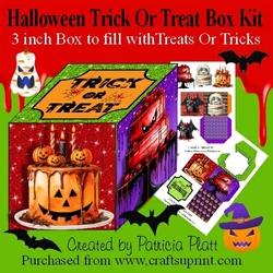 Halloween Trick or Treat Box Kit - #3