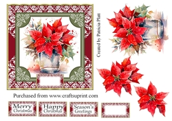 Christmas Red Poinsettias #2