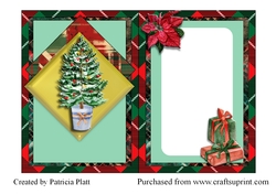 Christmas Dogs Insert Blank