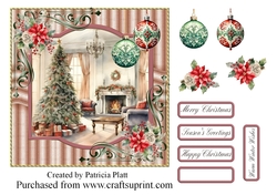 Cozy Christmas Topper 1