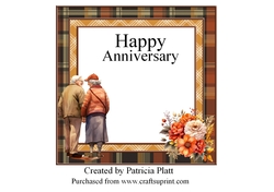 An Autumn Walk 1 Happy Anniversary Insert