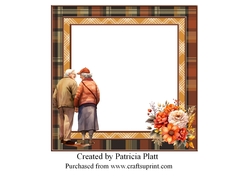 An Autumn Walk 1 Blank Insert