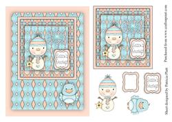 Season's Greetings Snowbaby