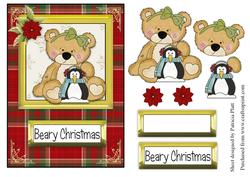 Plaid Beary Christmas