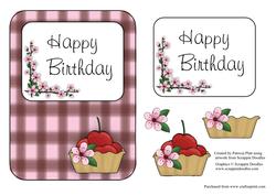 Cherry Blossom Decoupage