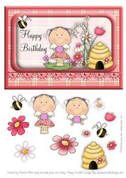 Birthday Garden Fairy Topper