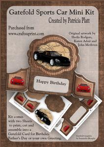 Gatefold Sports Car Mini Kit