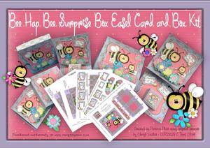 Bee Hap Bee Surprise Box Easel Card and Box Kit