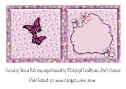 All Occasion Lavendar Frangipani Insert