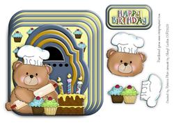 Birthday Baker Bear