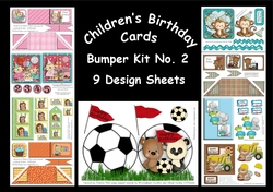 Childrens Birthday cards Bumper Kit number 2