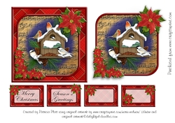Christmas Night Birds 2