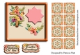 Easter Wooden Cross Teabag topper Tile #4