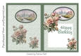 Dream Rose Happy Birthday Insert 5x7
