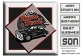 Classic Car #3 8x8 Fathers day or Birthday Card Topper