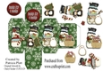 Snowman and Cookies Box