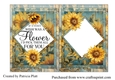 Sunflowers Insert