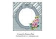 Butterflies and Flowers Square Insert
