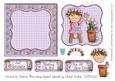 Just Because Ladies Square Card Topper