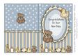 Blue New Baby Pram and Toys Insert