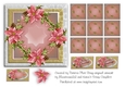 Christmas Pink Poinsettia Square Teabags and Topper 3