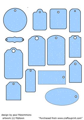 14 Snow Tags