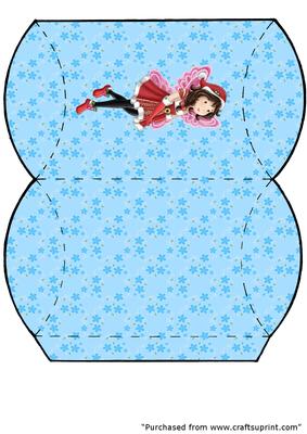 Fairy Christmas Pillow Box