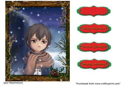 A Winters Night Card Front