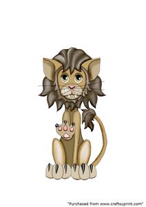 Cute Lion Cross Stitch
