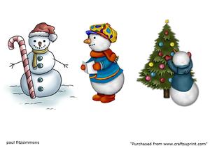 Cu Snowmen Collection