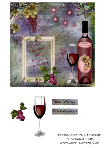 Fine Wine Birthday