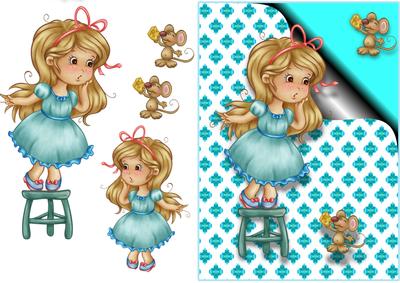 Girl and Mouse