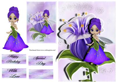 Blue Flower Fairy