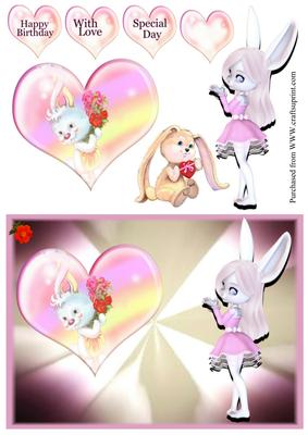 Heart Bunnies