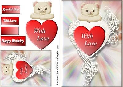 Love Hearts with Bear Hugs