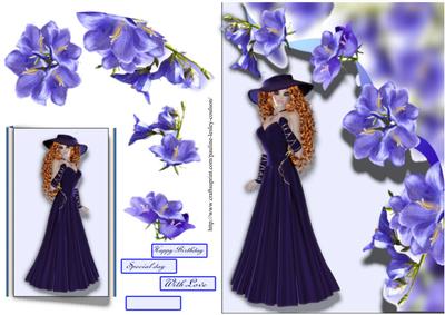Lady in Blue