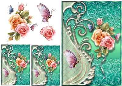 Roses and Swirls